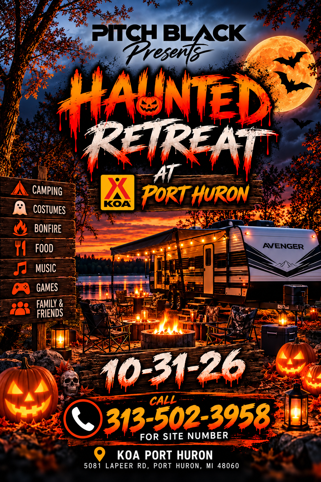 Haunted Retreat at Port Huron poster
